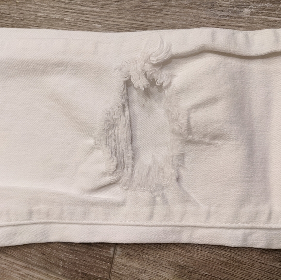 Levi's 721 High Rise Skinny, White Denim, Size 25 - Picture 4 of 7